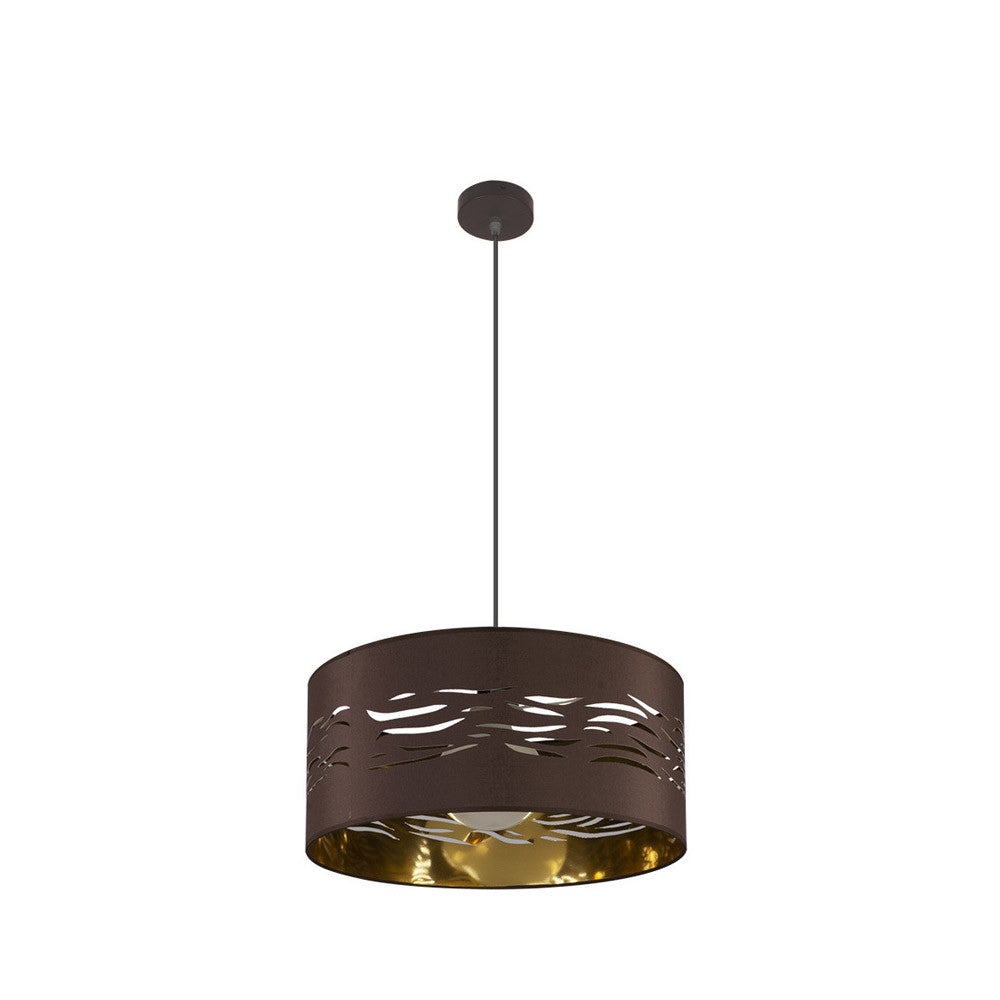 Colgante Niebla Marrón y Oro Fabrilamp / Abrila 157794077