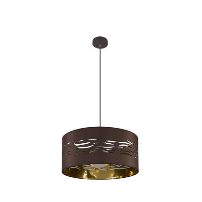 Colgante Niebla Marrón y Oro Fabrilamp / Abrila 157794077