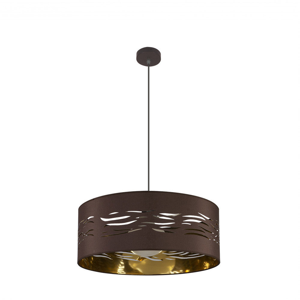 Colgante Niebla Marrón y Oro Fabrilamp / Abrila 157795077 para iluminación interior