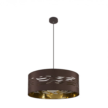 Colgante Niebla Marrón y Oro Fabrilamp / Abrila 157795077 para iluminación interior