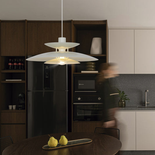 Lámpara Colgante Oslo 1xE-27 Metal Beige AJP Alemar - vista principal | AJP / Alemar · Ref. 12260