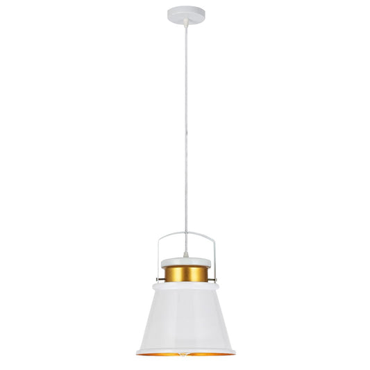 Colgante Pelícano Blanco y Oro Fabrilamp / Abrila 132791101