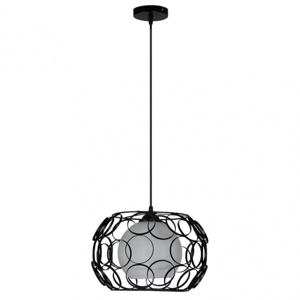Colgante Peregrino Negro - Fabrilamp / Abrila - LUZGURÚ