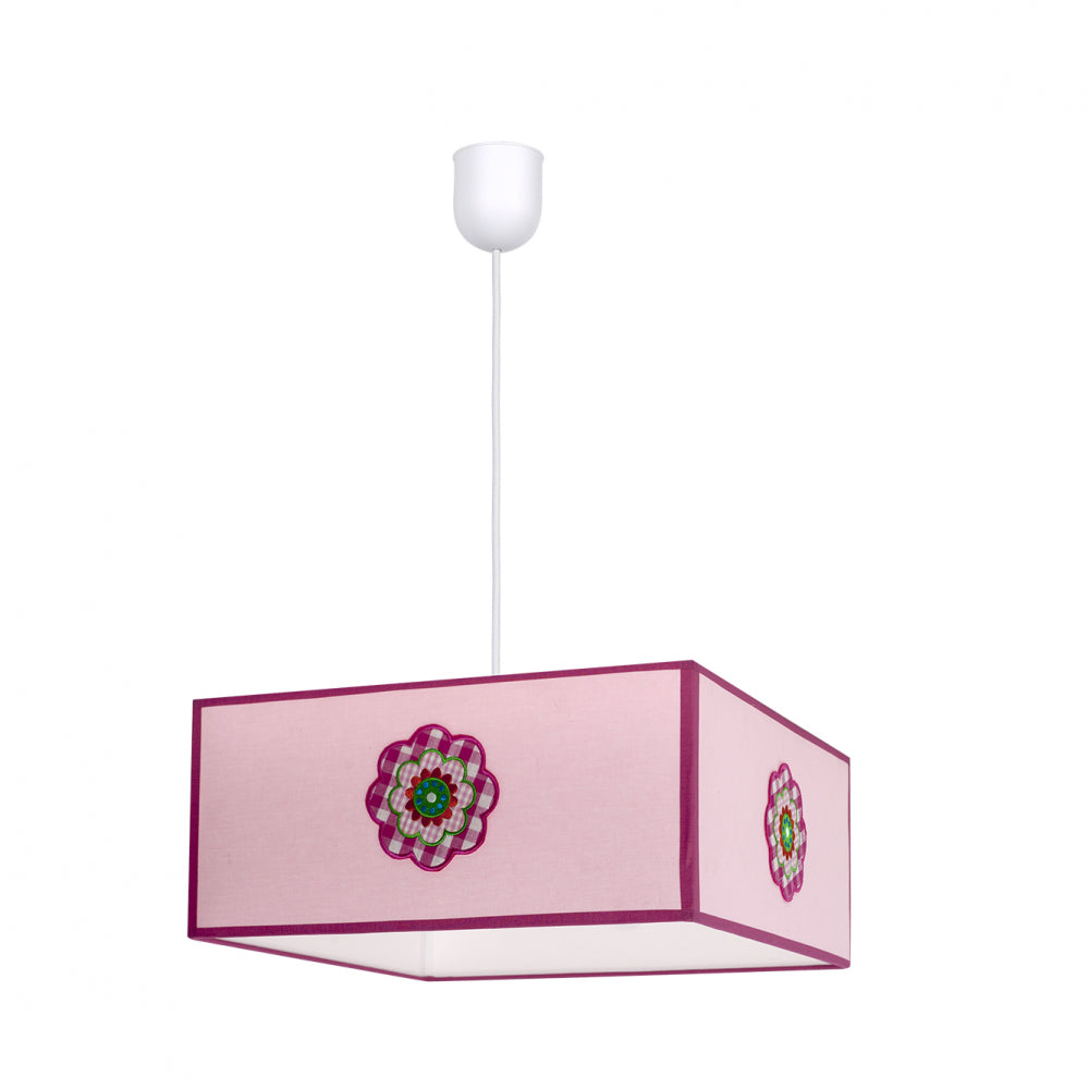 Colgante Pétalo Infantil Rosa Fabrilamp / Abrila 117293500