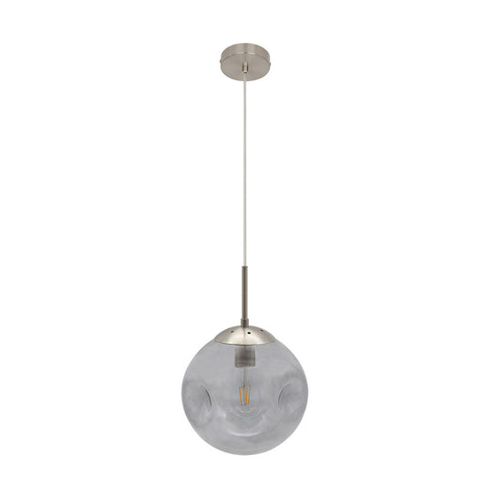 Colgante Pinap Níquel Ahumado Fabrilamp / Abrila ref. 193492503