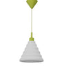 AJP / Alemar 10064 - Colgante Pirámide Pistacho - luzguru.com