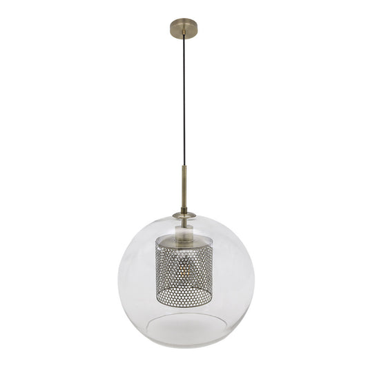 Colgante Pixie Cuero y Cristal Fabrilamp / Abrila 193593514