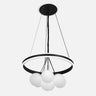 Lámpara Colgante LED Rodano Negra Fabrilamp / Abrila 223990109