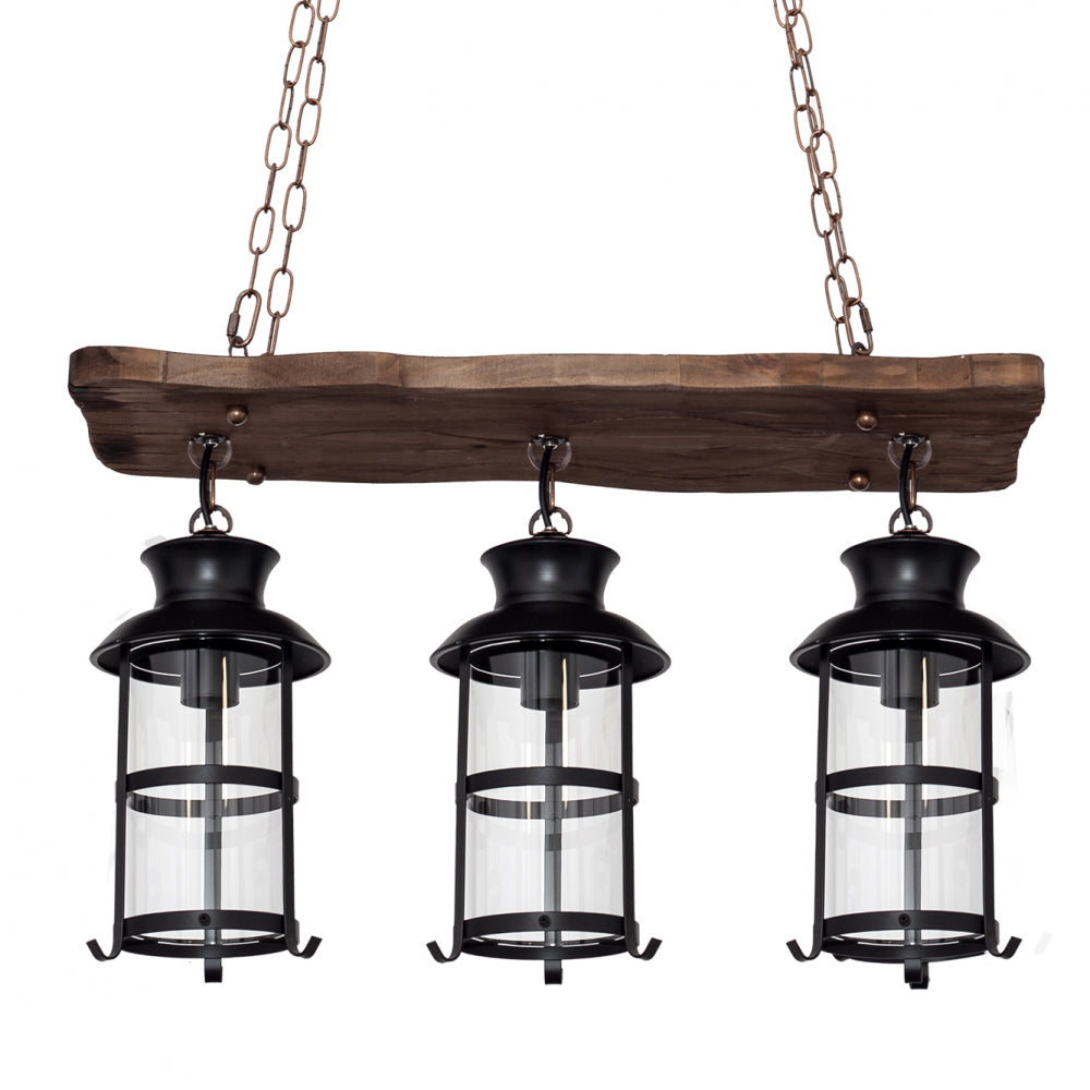 Colgante Cortijo fabricado en Madera color Marrón para estilo rústico