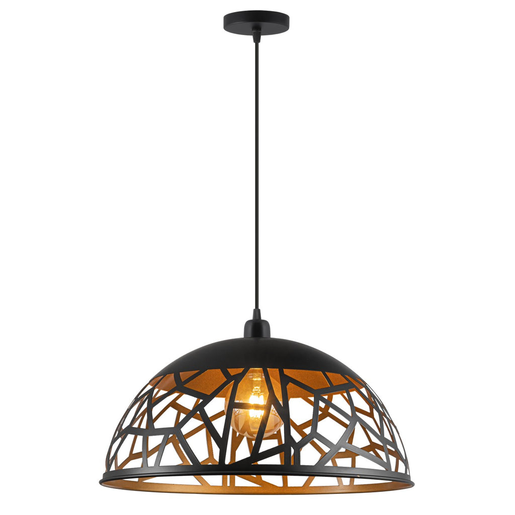 AJP / Alemar 11282 - Colgante Sito Negro/Oro - luzguru.com