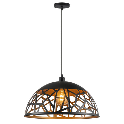 AJP / Alemar 11282 - Colgante Sito Negro/Oro - luzguru.com