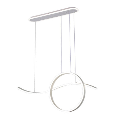 Lámpara Colgante LED Style 205 W Blanco con Mando y Luz Ambiente Fabrilamp - vista principal | Fabrilamp / Abrila · Ref. 249492001