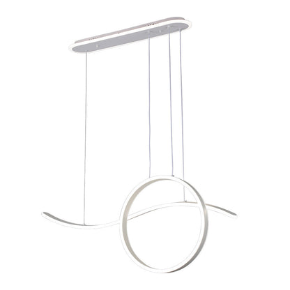 Lámpara Colgante LED Style Blanco Fabrilamp / Abrila 249492001