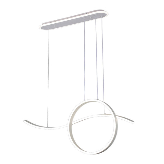 Lámpara Colgante LED Style Blanco Fabrilamp / Abrila 249492001