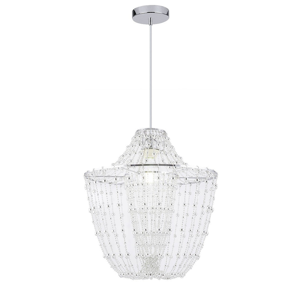 AJP / Alemar 10738 - Colgante Tebas Cromo - luzguru.com