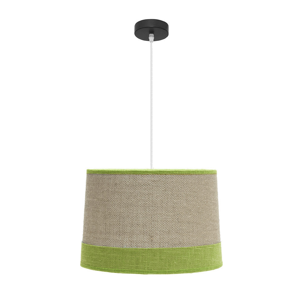 Colgante Tietar Saco/Verde Fabrilamp / Abrila SKU 186694006