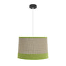 Colgante Tietar Saco/Verde Fabrilamp / Abrila SKU 186694006
