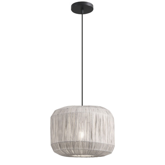 AJP / Alemar 11026 - Colgante TORE Papel Gris - luzguru.com