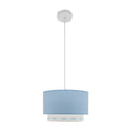 Lámpara Colgante Infantil Trazos Celeste Fabrilamp / Abrila 111293008