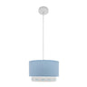 Lámpara Colgante Infantil Trazos Celeste Fabrilamp / Abrila 111293008