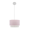 Lámpara Colgante Infantil Trazos Rosa Fabrilamp / Abrila 111293000 para Bebé