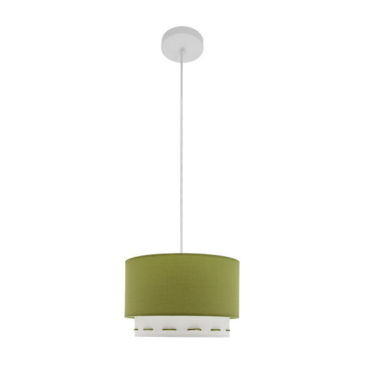 Lámpara Colgante Infantil Trazos Verde Fabrilamp / Abrila 111293006