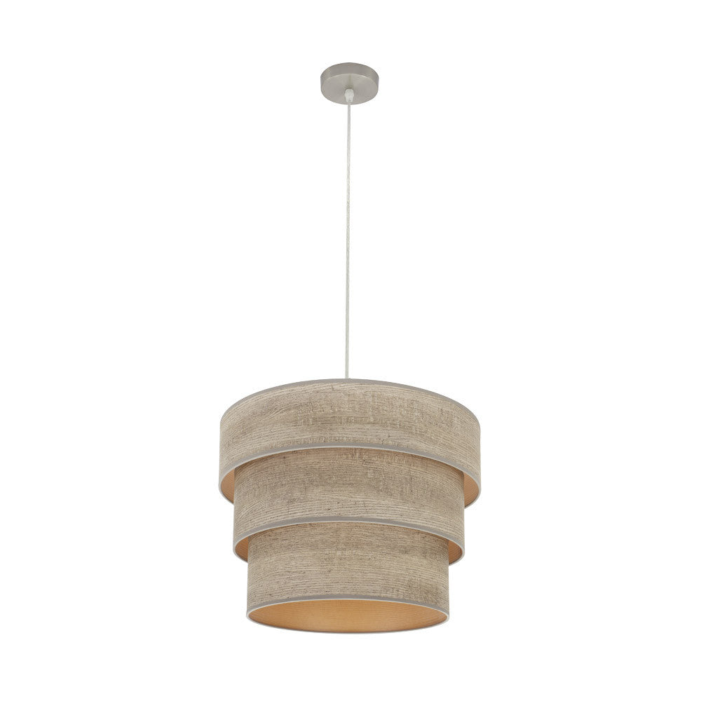 Colgante Triple Smile Fabrilamp / Abrila 175394083: Iluminación moderna y natural