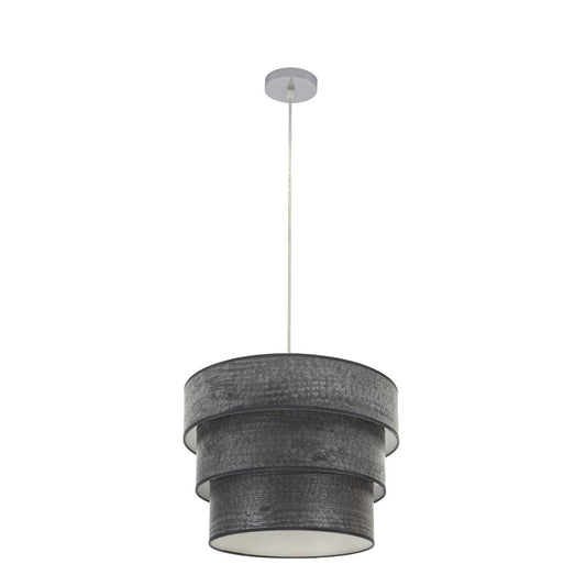 Colgante Triple Smile Madera Negra Fabrilamp / Abrila 175394009