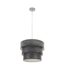 Colgante Triple Smile Madera Negra Fabrilamp / Abrila 175394009
