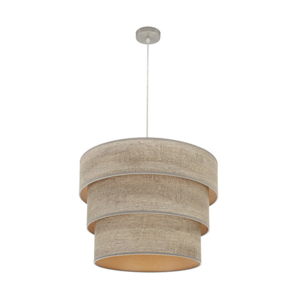Colgante Triple Smile Madera Gris Fabrilamp / Abrila 175395083