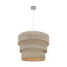 Colgante Triple Smile Madera Gris Fabrilamp / Abrila 175395083