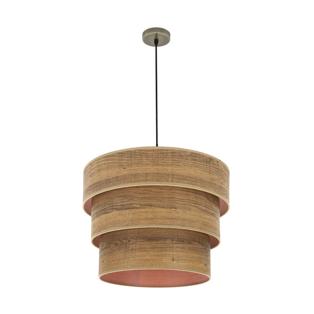 Colgante Triple Smile E27 Fabrilamp / Abrila 175395084