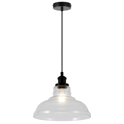AJP / Alemar Colgante Umbra Negro Transparente 11642 - luzguru.com