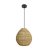 Vitox Colgante Nature Fabrilamp / Abrila 217993586, diseño ecológico en vegetal marino y metal negro