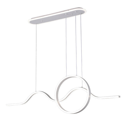 Lámpara Colgante LED Year 177 W Blanco con Mando y Luz Ambiente Fabrilamp - vista principal | Fabrilamp / Abrila · Ref. 249692001