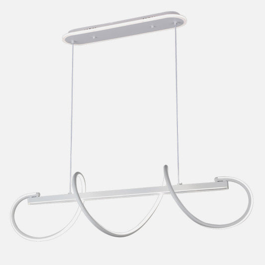 Lámpara Colgante LED Yupi 149W Blanco con Mando y Luz Ambiente Fabrilamp - imagen 2 | Fabrilamp / Abrila