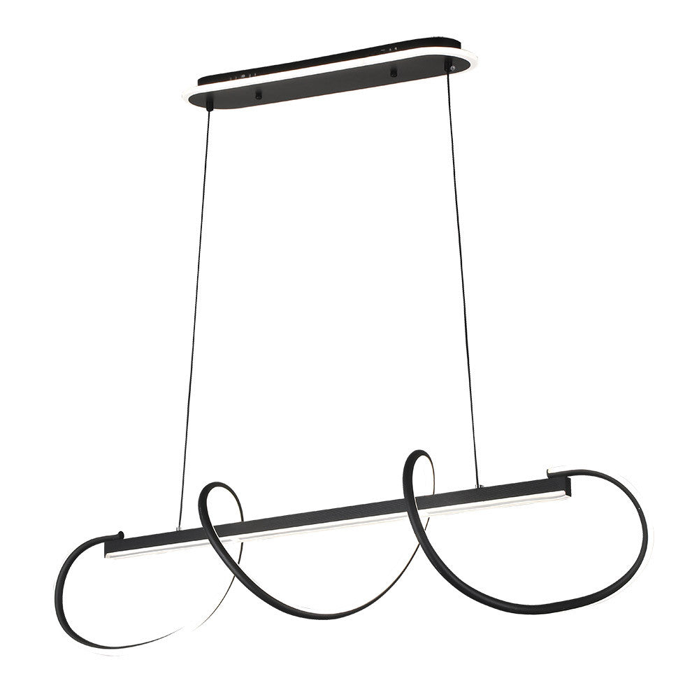 Lámpara Colgante LED Negro Yupi Fabrilamp / Abrila 249292009