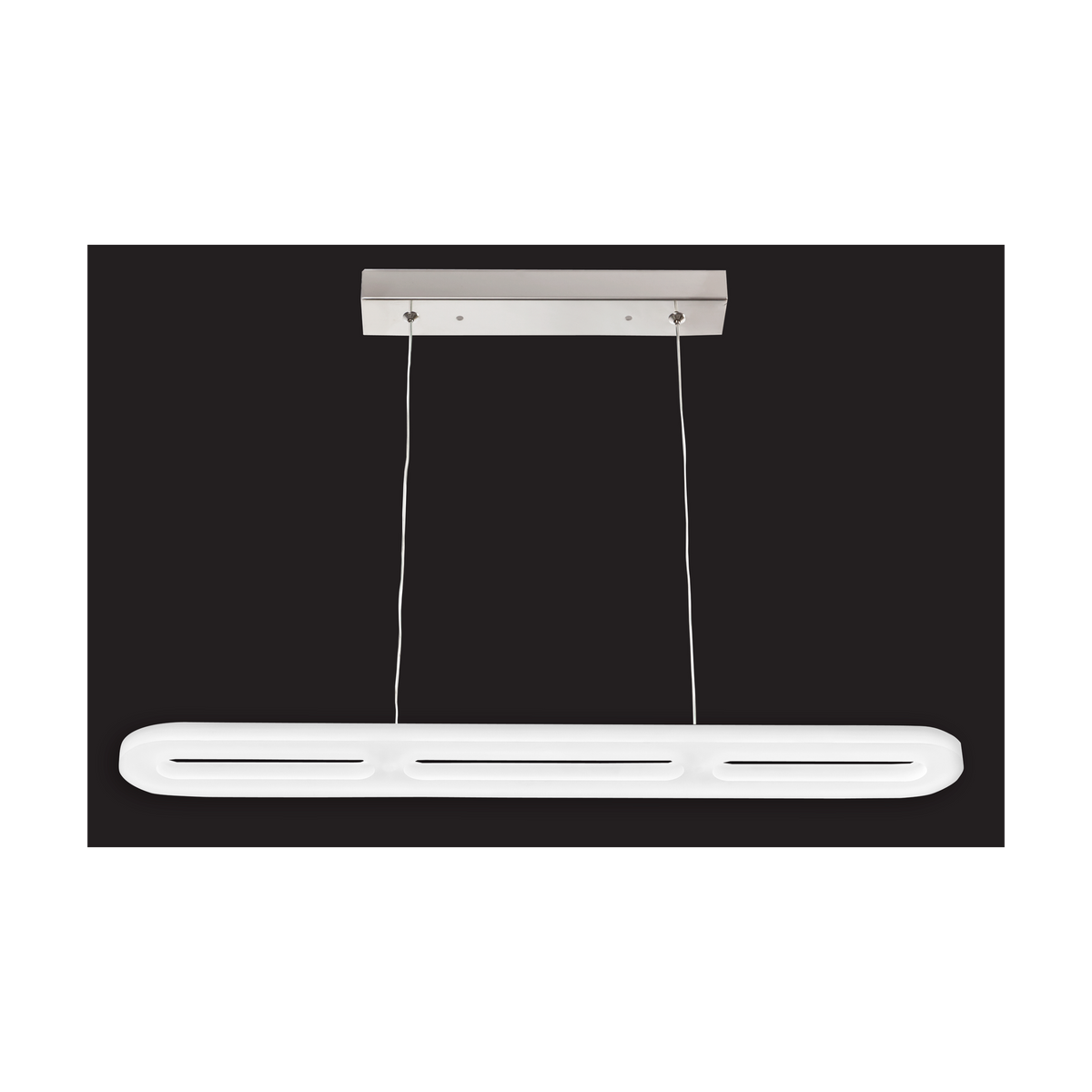 Lámpara Colgante LED Coliseo 24W 60 cm Blanco Natural Fabrilamp - vista principal | Fabrilamp / Abrila · Ref. 074892420