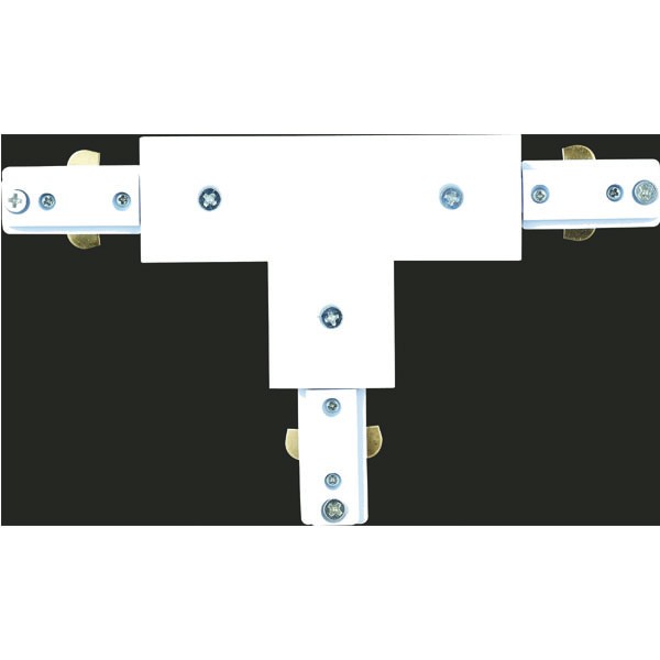 Len Conector de Carril Triple Blanco CristalRecord 10-334-15-000