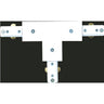 Len Conector de Carril Triple Blanco CristalRecord 10-334-15-000