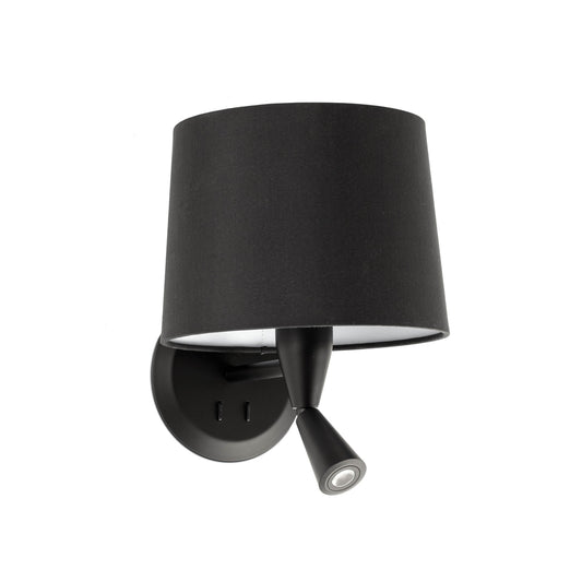 Aplique moderno 6433 Negro/Negro – vista principal · Ref. 64309-03