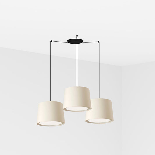 Colgante Moderno 6433 Blanco – vista principal · Ref. 64314-54-3L