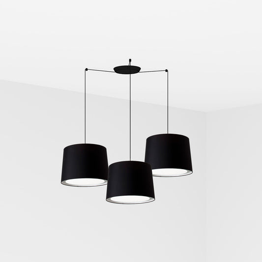 Colgante Moderno 6433 Negro – vista principal · Ref. 64314-56-3L