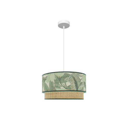 Lámpara Colgante Congo 40 cm Pantalla Textil Fabrilamp - vista principal | Fabrilamp / Abrila · Ref. 224994001