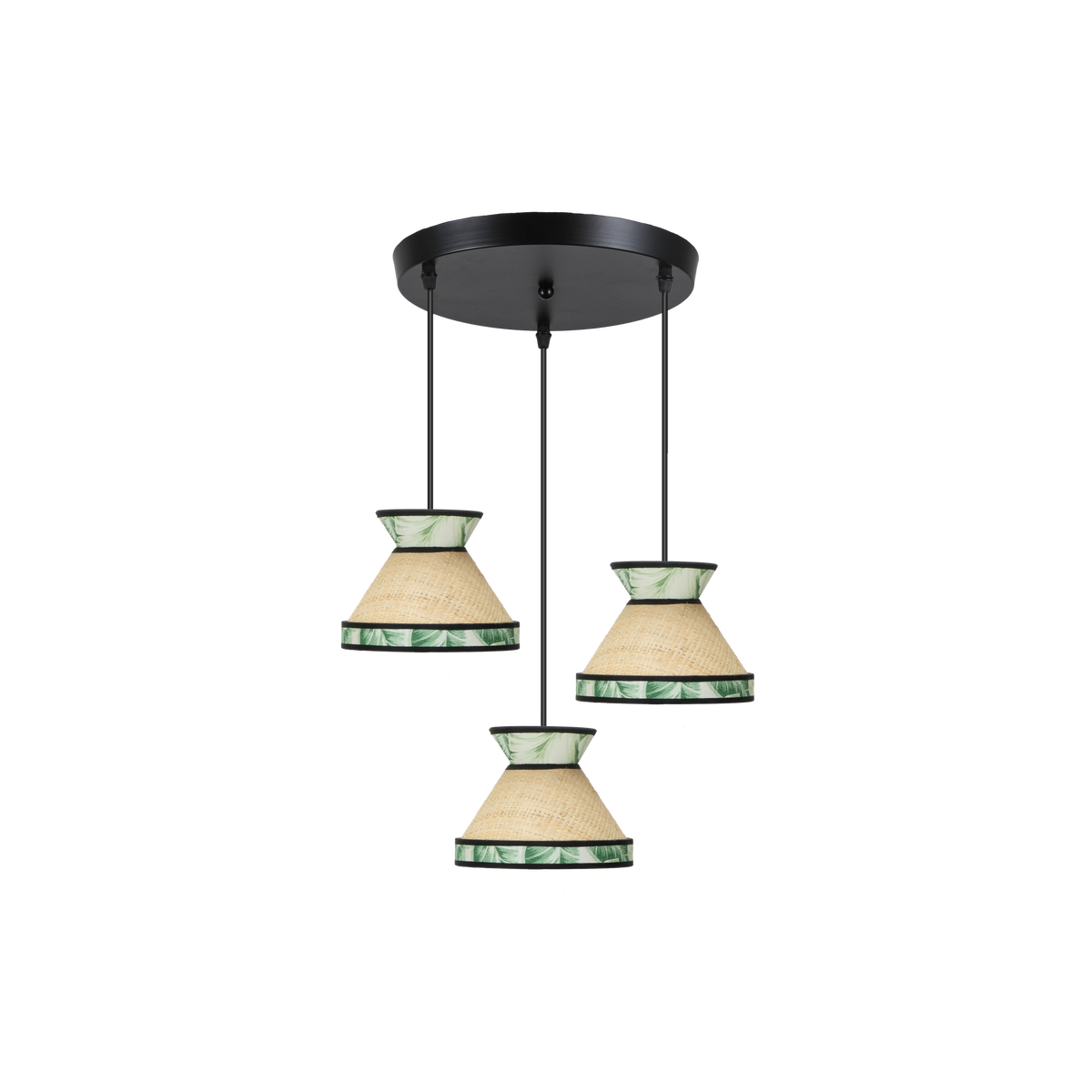 Plafón Constantinopla con Tres Luces Colgantes Fabrilamp - vista principal | Fabrilamp / Abrila · Ref. 248883006