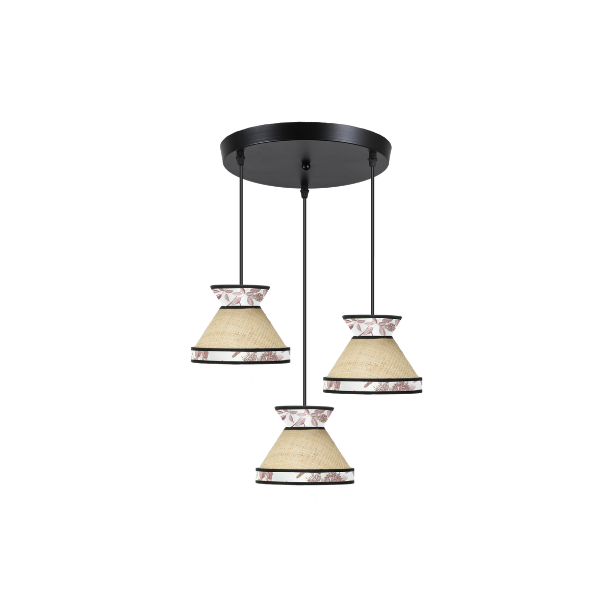 Plafón Constantinopla con Tres Luces Colgantes Fabrilamp - vista principal | Fabrilamp / Abrila · Ref. 248883007