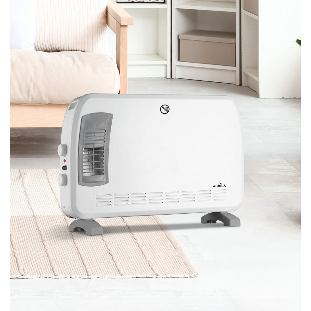 Convector eléctrico con termostato regulable para ahorro energético