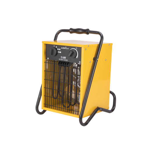 Termoventilador Industrial Portátil Copan 3000W Amarillo Fabrilamp - vista principal | Fabrilamp / Abrila · Ref. 281733050