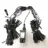 Cortina Led Navideña RGB Fabrilamp / Abrila 99.HT104-2X1M-C para decoración navideña
