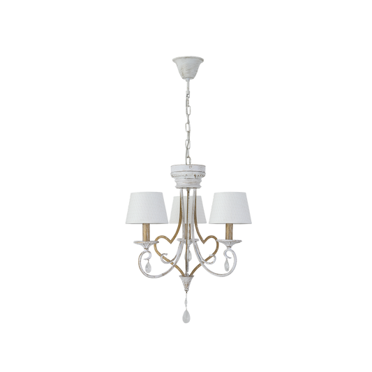 Lámpara Clásica Crasas Blanco / Oro – vista principal · Ref. 151553075